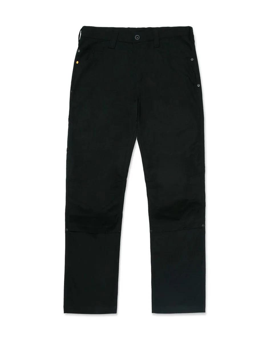 Men's Double Front Stretch Canvas Straight Fit Utility Pant